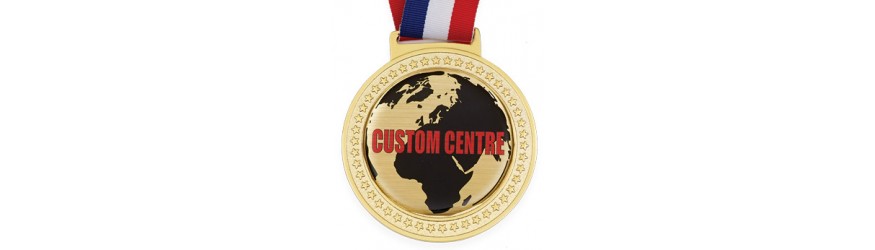 100MM OLYMPIC HEAVY CUSTOM MEDAL (6MM THICK) GOLD, SILVER OR BRONZE  **BEST SELLER**